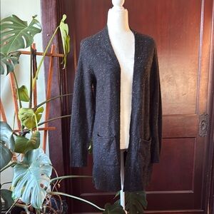 Cozy Black Cardigan Sweater